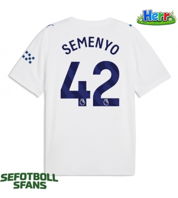 Manchester City Antoine Semenyo #42 Tredje Tröja 2026-27 Kortärmad